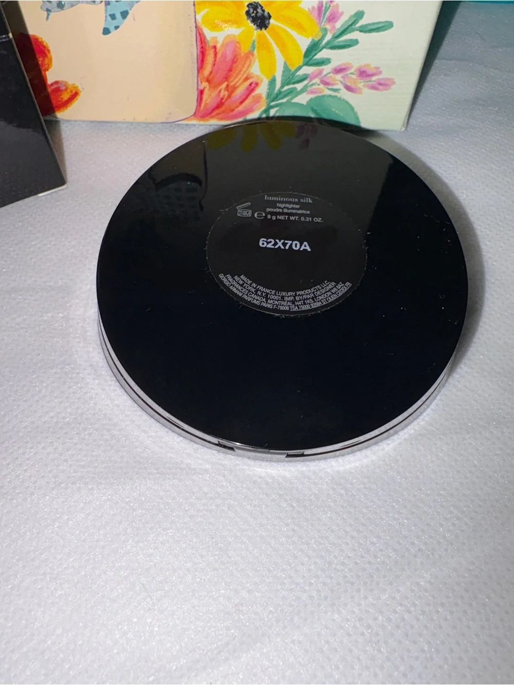 BNIB Giorgio Armani Luminous Silk Highlighter Golden Glow 9g Full Size Authentic